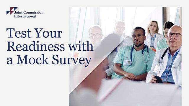 test your readiness with a mock survey copy.
